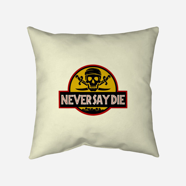 Never Say Die Park-none removable cover w insert throw pillow-Melonseta