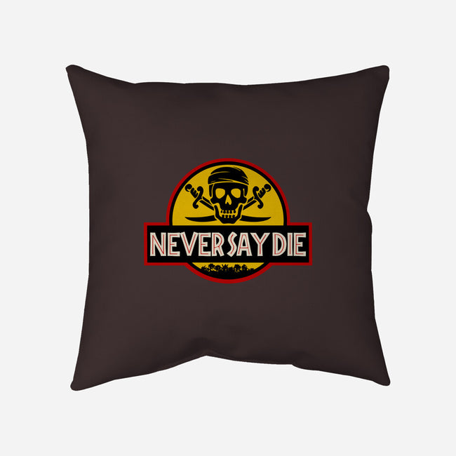 Never Say Die Park-none removable cover w insert throw pillow-Melonseta