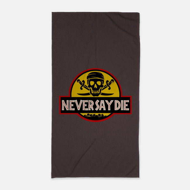 Never Say Die Park-none beach towel-Melonseta