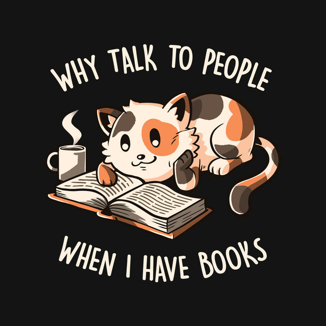 I Have Books-cat basic pet tank-koalastudio