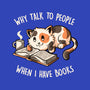 I Have Books-none removable cover w insert throw pillow-koalastudio