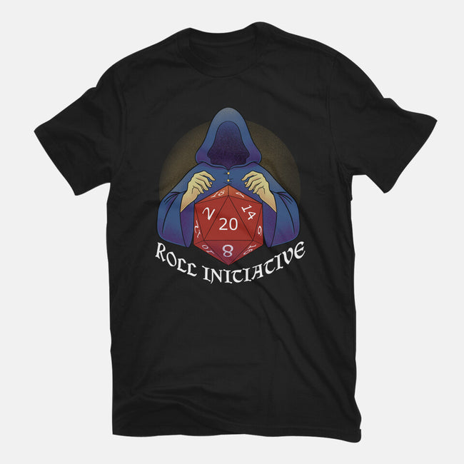 Roll For Initiative-youth basic tee-FunkVampire