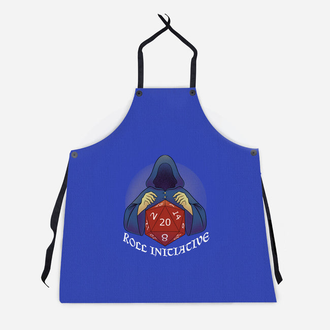 Roll For Initiative-unisex kitchen apron-FunkVampire
