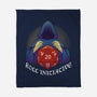 Roll For Initiative-none fleece blanket-FunkVampire