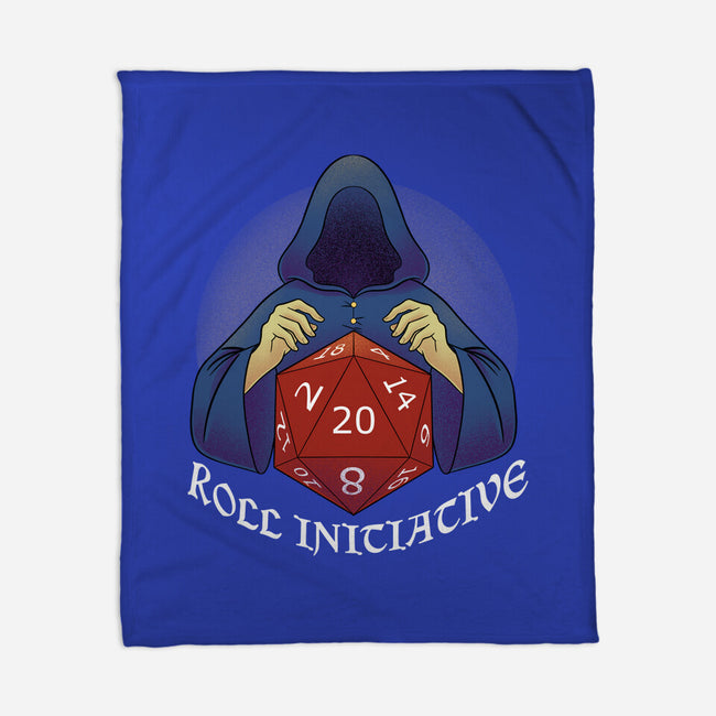 Roll For Initiative-none fleece blanket-FunkVampire