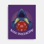 Roll For Initiative-none stretched canvas-FunkVampire