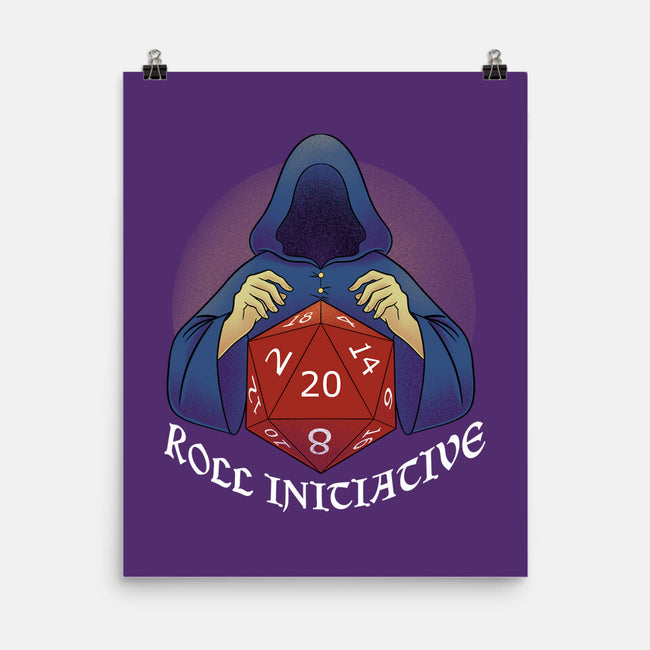 Roll For Initiative-none matte poster-FunkVampire