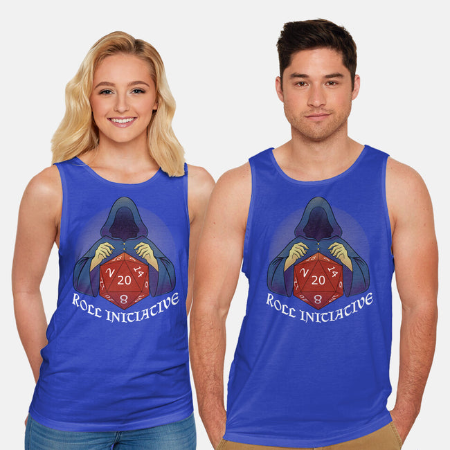 Roll For Initiative-unisex basic tank-FunkVampire