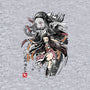 Demon Nezuko Sumi-E-unisex crew neck sweatshirt-DrMonekers