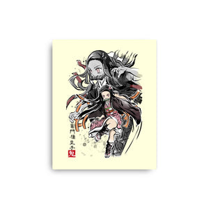 Demon Nezuko Sumi-E