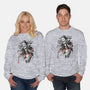 Demon Nezuko Sumi-E-unisex crew neck sweatshirt-DrMonekers