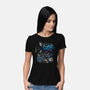 Seen A Ghost?-womens basic tee-glitchygorilla