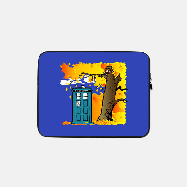 Lazy Doctor-none zippered laptop sleeve-illproxy