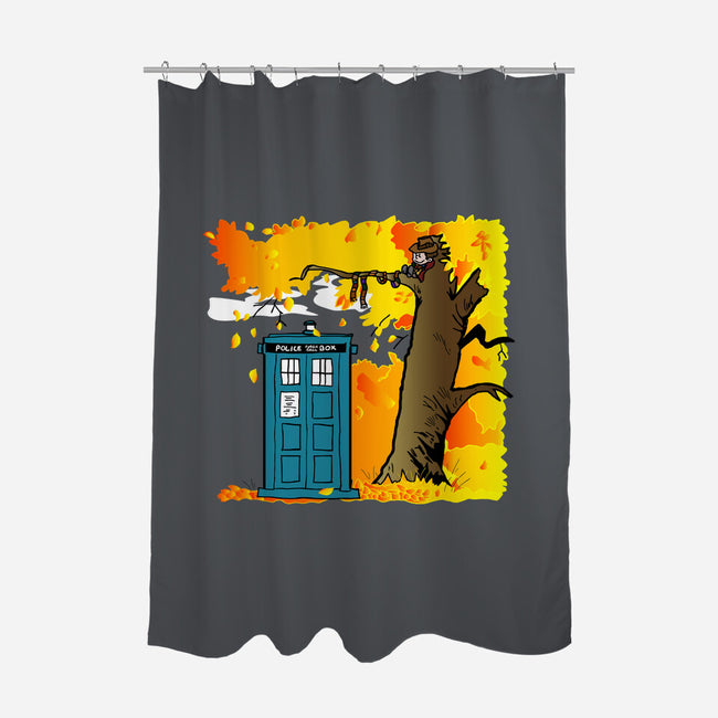 Lazy Doctor-none polyester shower curtain-illproxy