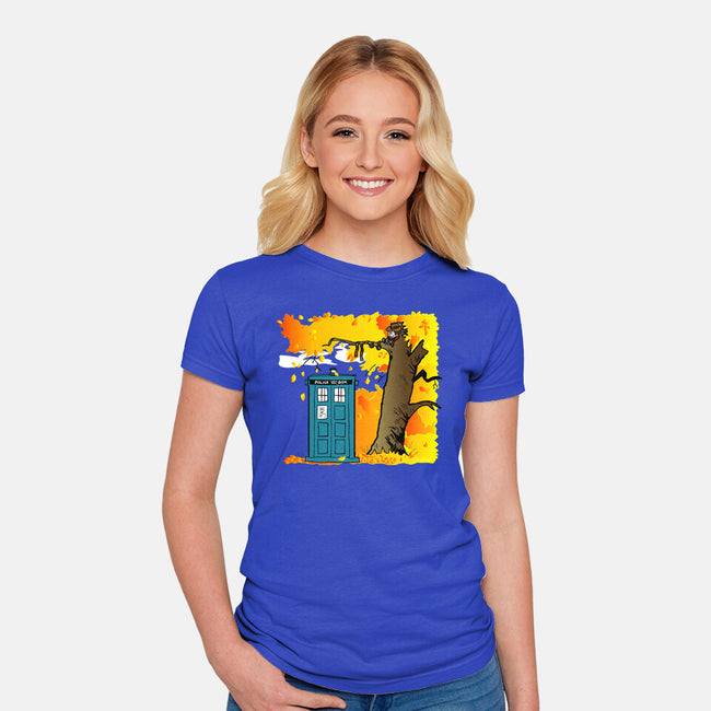 Lazy Doctor-womens fitted tee-illproxy