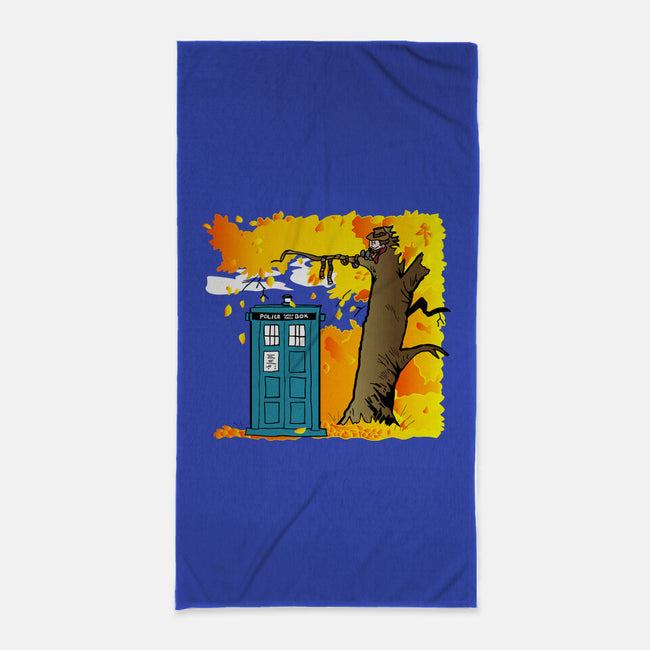 Lazy Doctor-none beach towel-illproxy