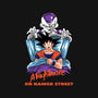 Nightmare On Namek Street-none removable cover w insert throw pillow-zascanauta