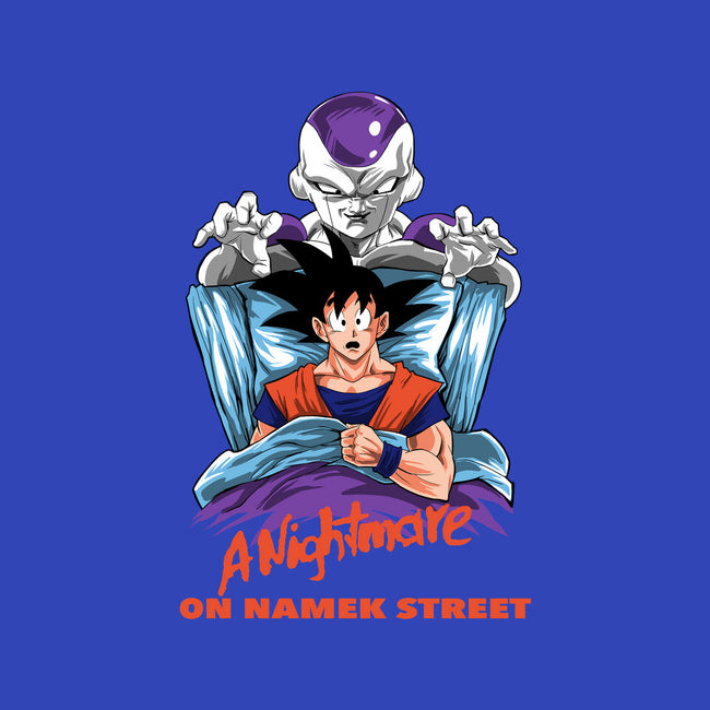 Nightmare On Namek Street-none removable cover w insert throw pillow-zascanauta