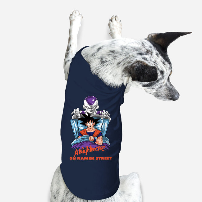 Nightmare On Namek Street-dog basic pet tank-zascanauta