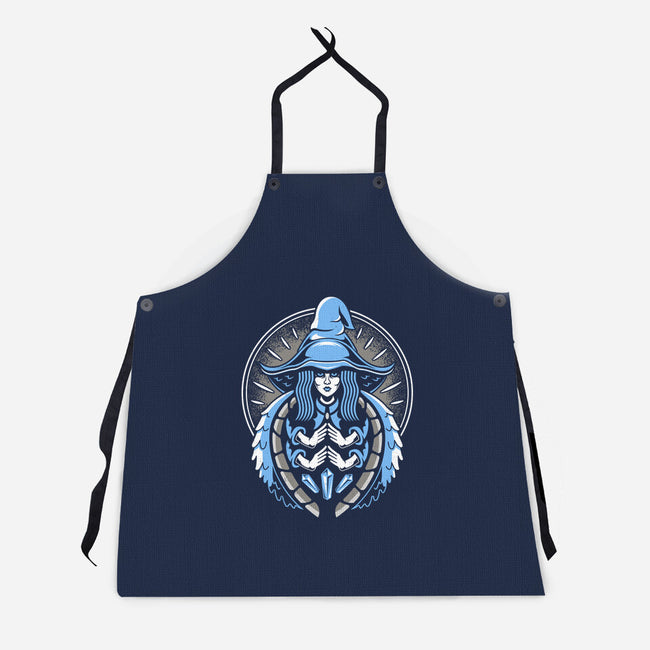 Demigod Witch-unisex kitchen apron-Logozaste