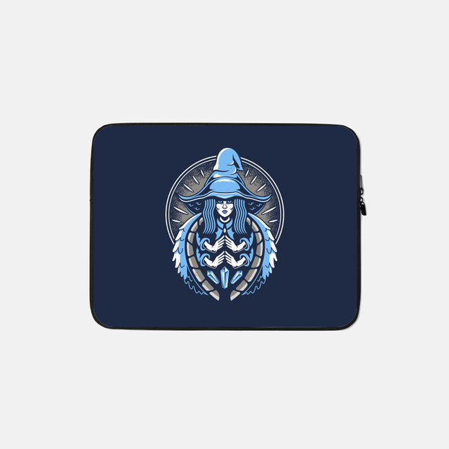 Demigod Witch-none zippered laptop sleeve-Logozaste