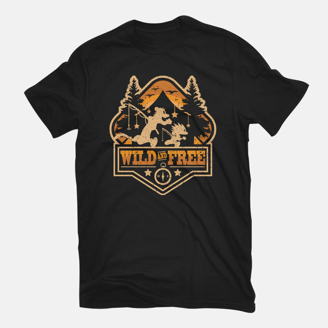 Wild And Free-mens heavyweight tee-jrberger