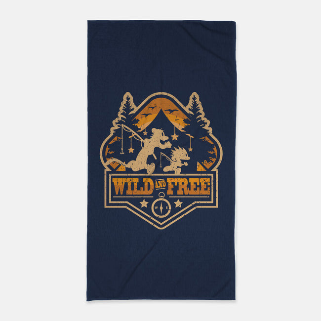 Wild And Free-none beach towel-jrberger