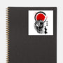 Tiger Warrior-none glossy sticker-Faissal Thomas