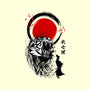 Tiger Warrior-none glossy sticker-Faissal Thomas