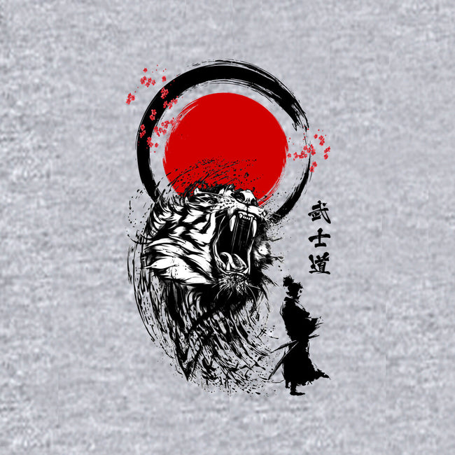 Tiger Warrior-mens basic tee-Faissal Thomas