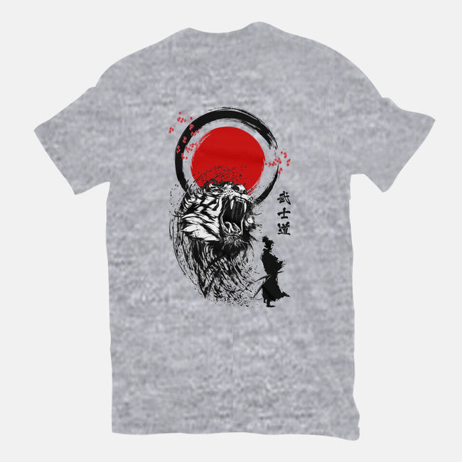 Tiger Warrior-mens basic tee-Faissal Thomas