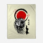 Tiger Warrior-none fleece blanket-Faissal Thomas