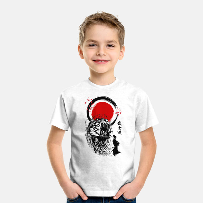 Tiger Warrior-youth basic tee-Faissal Thomas