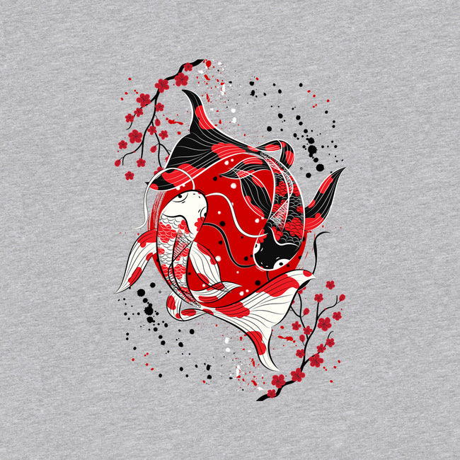 Koi Fish Yin Yang-unisex basic tee-Faissal Thomas