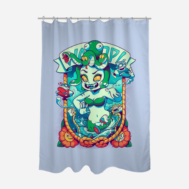 High Seas Hi-Jinx-none polyester shower curtain-Bruno Mota