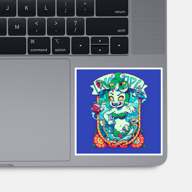 High Seas Hi-Jinx-none glossy sticker-Bruno Mota