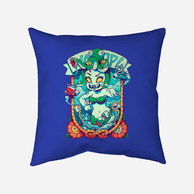 High Seas Hi-Jinx-none removable cover w insert throw pillow-Bruno Mota