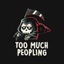 Too Much Peopling-none stretched canvas-koalastudio