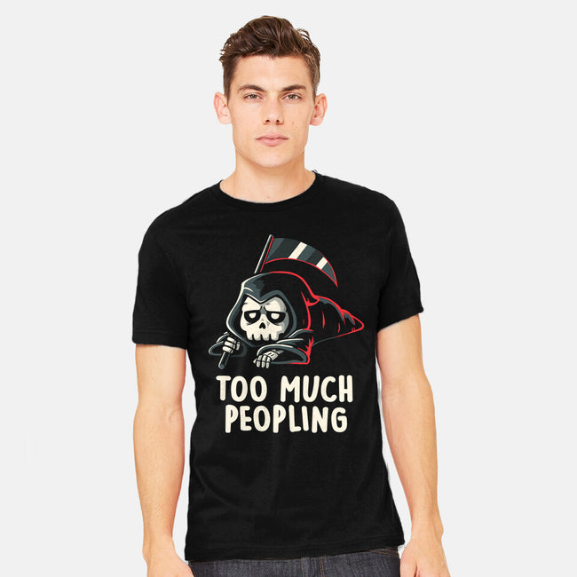 Too Much Peopling-mens heavyweight tee-koalastudio