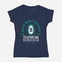 Bartok Science Industries-womens v-neck tee-Nemons