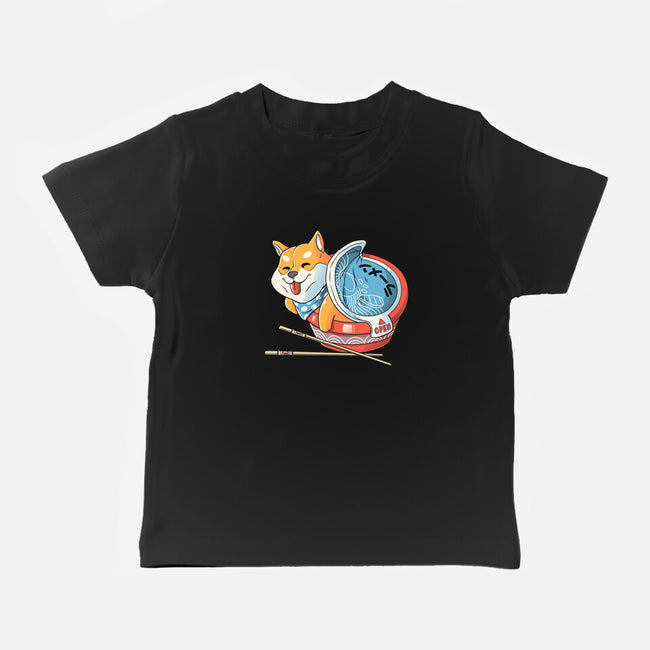 Shiba Ramen-baby basic tee-tobefonseca