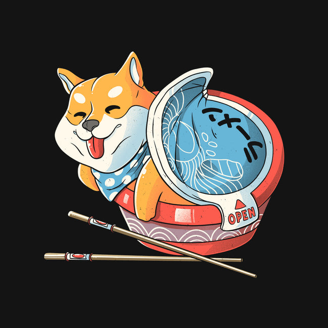 Shiba Ramen-none stretched canvas-tobefonseca