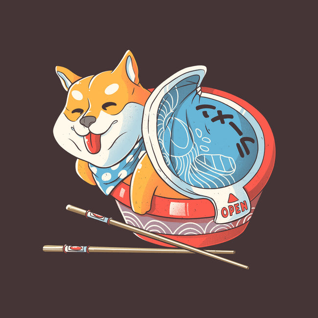 Shiba Ramen-none stretched canvas-tobefonseca