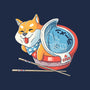 Shiba Ramen-none polyester shower curtain-tobefonseca