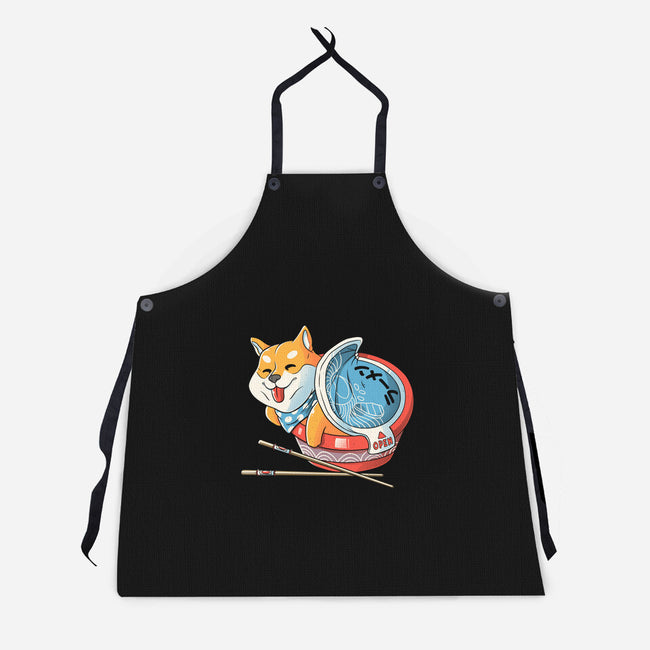 Shiba Ramen-unisex kitchen apron-tobefonseca