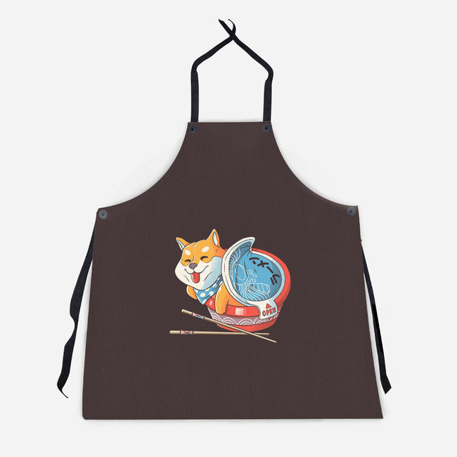 Shiba Ramen-unisex kitchen apron-tobefonseca