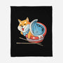 Shiba Ramen-none fleece blanket-tobefonseca