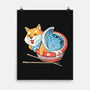 Shiba Ramen-none matte poster-tobefonseca