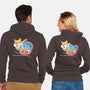 Shiba Ramen-unisex zip-up sweatshirt-tobefonseca