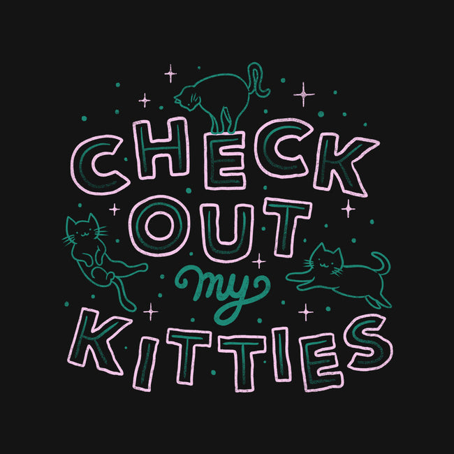 Check Out My Kitties-womens off shoulder sweatshirt-tobefonseca